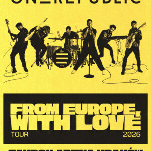 OneRepublic - FROM EUROPE, WITH LOVE Tour